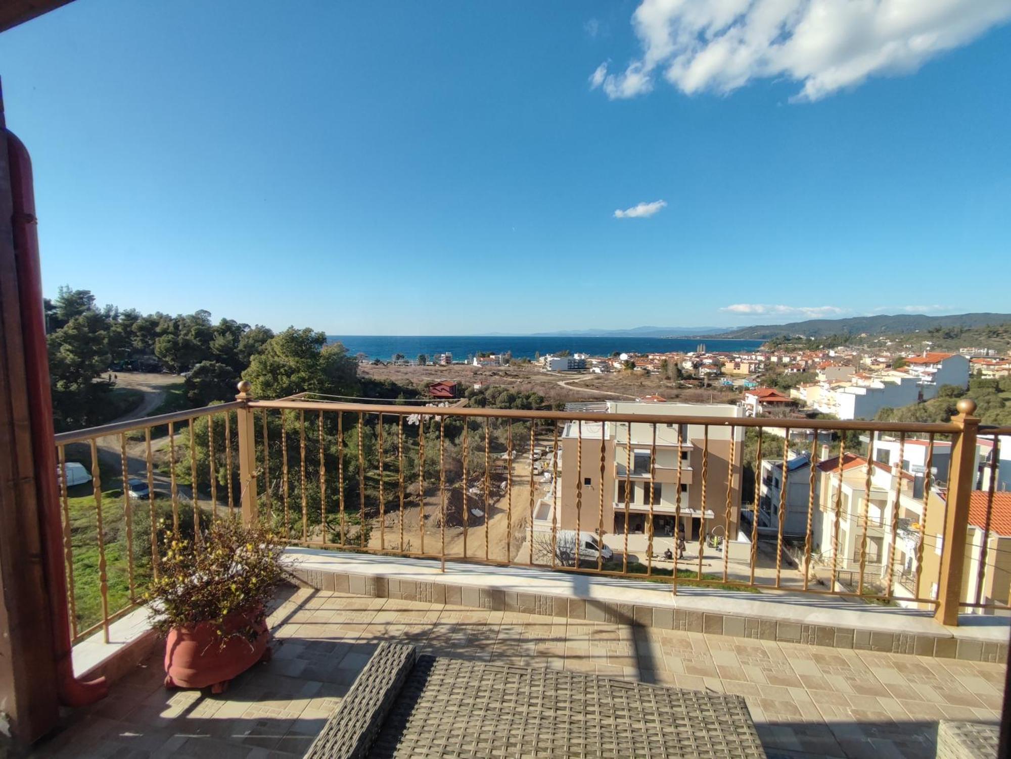 Theasis Luxury Panoramic Penthouse Appartement Neos Marmaras Buitenkant foto