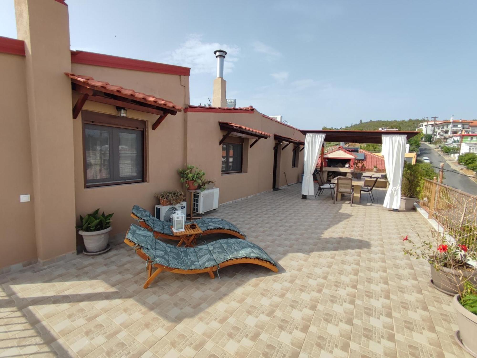 Theasis Luxury Panoramic Penthouse Appartement Neos Marmaras Buitenkant foto